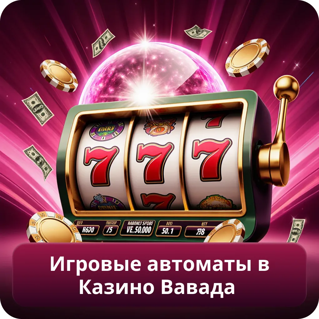 Игровые автоматы в Казино Вавада